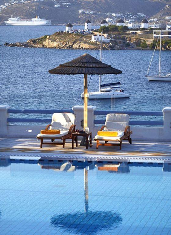 Grand Beach Hotel Mykonos Town Eksteriør billede